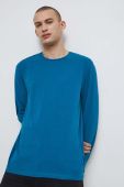 Лонгслів Medicine чоловічий колір бірюзовий однотонний