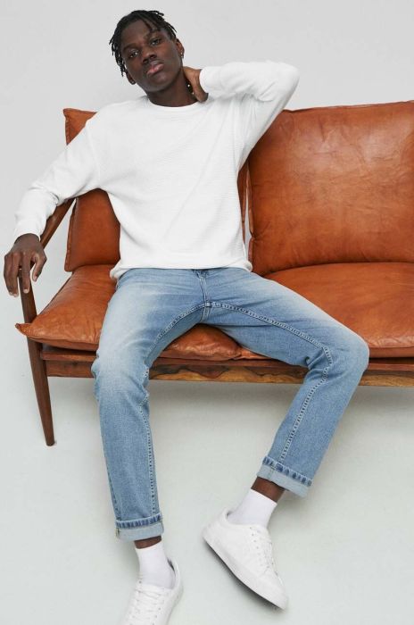 Лонгслів Medicine чоловічий колір бежевий однотонний (3010369)