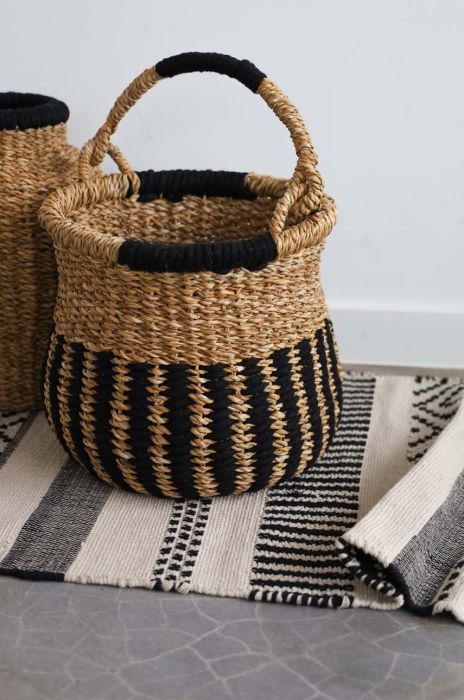 Плетений кошик Medicine колір коричневий (3108218)