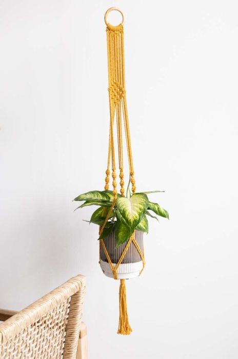 Підставка під квіти підвісна Medicine колір жовтий (3229456) Підставка під квіти підвісна Medicine колір жовтий (3229456)