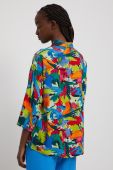 Сорочка Medicine жіноча relaxed класичний комір колір барвистий (3205948)
