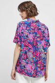 Сорочка Medicine жіноча relaxed класичний комір колір барвистий (3047813)