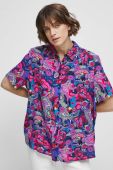 Сорочка Medicine жіноча relaxed класичний комір колір барвистий (3047813)