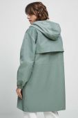 Пальто Medicine жіночий колір зелений перехідний