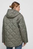 Куртка Medicine жіноча колір зелений перехідна oversize (3005744)