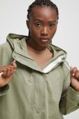 Куртка Medicine жіноча колір зелений перехідна oversize (3096823)