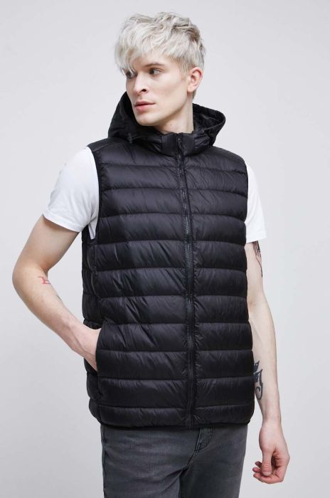 Пуховий жилет Medicine чоловіча колір чорний