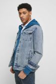 Джинсова куртка Medicine чоловіча перехідна колір блакитний (3084302)