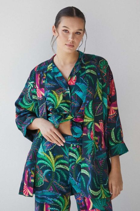 Кімоно Medicine без застібки візерунок колір барвистий