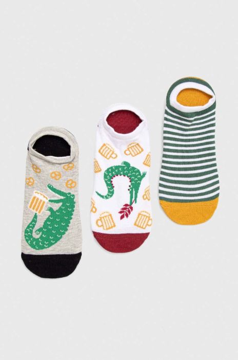 Шкарпетки Medicine 3-pack чоловічі колір сірий