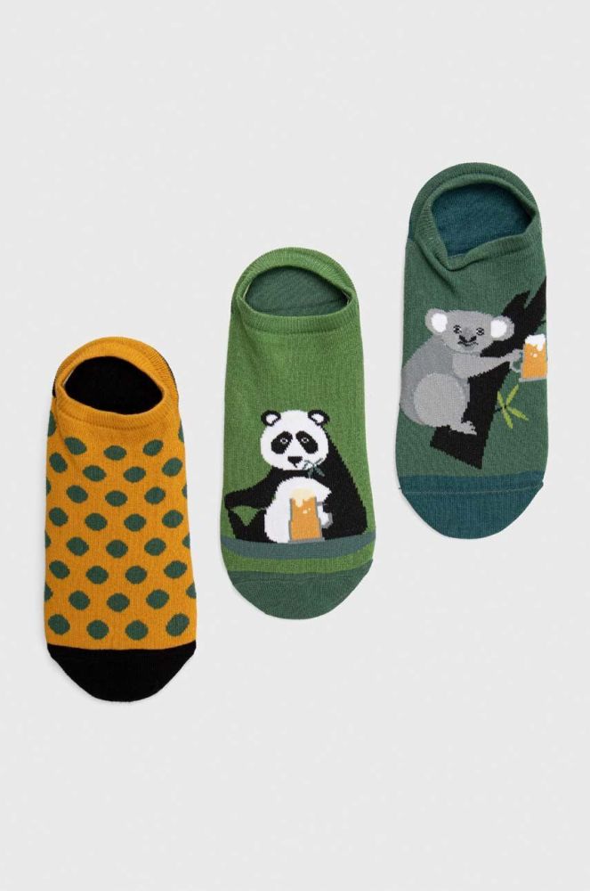 Шкарпетки Medicine 3-pack чоловічі колір зелений (3197948)