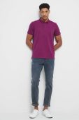 Поло Medicine чоловічий колір рожевий однотонний (3048045)