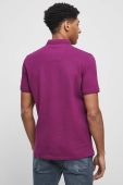 Поло Medicine чоловічий колір рожевий однотонний (3048045)