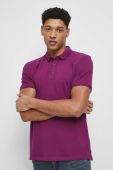 Поло Medicine чоловічий колір рожевий однотонний (3048045)