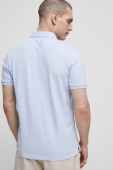 Поло Medicine чоловічий однотонний колір блакитний (3048086)