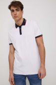 Поло Medicine чоловічий колір білий однотонний (3205971)