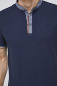 Поло Medicine чоловічі колір синій однотонний (3084334)
