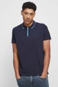 Поло Medicine чоловічі колір синій однотонний (3114646)