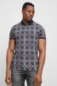 Поло Medicine чоловічі колір синій візерунок (3118802) Поло Medicine чоловічі колір синій візерунок (3118802)