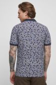 Поло Medicine чоловічі візерунок колір блакитний (3401883)