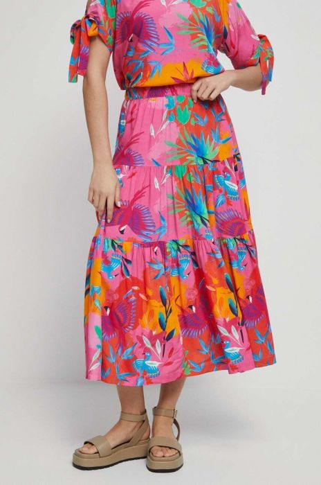 Спідниця Medicine maxi розкльошена колір барвистий (3281139) Спідниця Medicine maxi розкльошена колір барвистий (3281139)