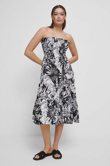 Спідниця Medicine колір чорний maxi розкльошена (3246670)