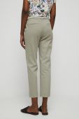 Штани Medicine жіночі колір зелений фасон chinos середня посадка (3239747)
