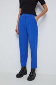 Штани Medicine жіночі колір фіолетовий фасон chinos середня посадка