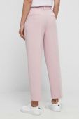 Штани Medicine жіночі колір рожевий фасон chinos середня посадка (3030058)