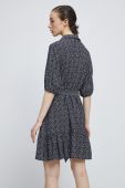 Сукня Medicine колір чорний mini розкльошена (3197891)