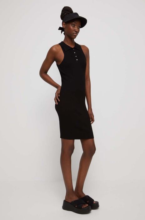 Сукня Medicine колір чорний mini облягаюча (3236260)