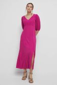 Сукня Medicine колір рожевий maxi розкльошена