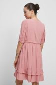 Сукня Medicine колір рожевий mini розкльошена (3307562)