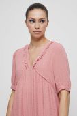Сукня Medicine колір рожевий mini розкльошена (3307562)