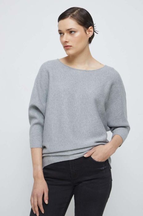 Светр Medicine жіночий колір сірий легкий