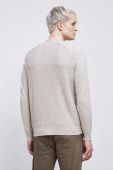 Светр Medicine чоловічий колір бежевий легкий