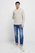 Бавовняний светр Medicine колір бежевий (3047761)