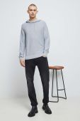 Бавовняний светр Medicine колір сірий