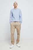 Бавовняний светр Medicine легкий колір блакитний (3016327)