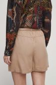 Шорти Medicine жіночі колір бежевий однотонні висока посадка (3326746)