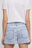 Джинсові шорти Medicine жіночі однотонні висока посадка колір блакитний (3309461)