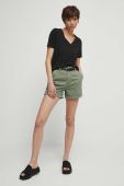 Шорти Medicine жіночі колір зелений однотонні середня посадка (3326774)