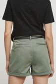Шорти Medicine жіночі колір зелений однотонні середня посадка (3326774)
