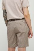 Лляні шорти Medicine колір коричневий (3264883)