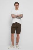 Лляні шорти Medicine колір коричневий (3314701)