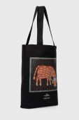 Бавовняна сумка Medicine x Maria Prymachenko колір чорний