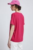Бавовняна футболка Medicine колір рожевий (3164352)