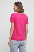 Бавовняна футболка Medicine жіноча колір рожевий (3315772)