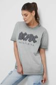 Бавовняна футболка Medicine жіноча колір сірий (3055015)