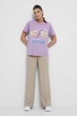 Бавовняна футболка Medicine колір фіолетовий (3055019)